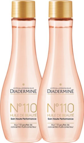 Diadermine – Aceite de Belleza multizones N ° 110 – 100 ml – juego de 2