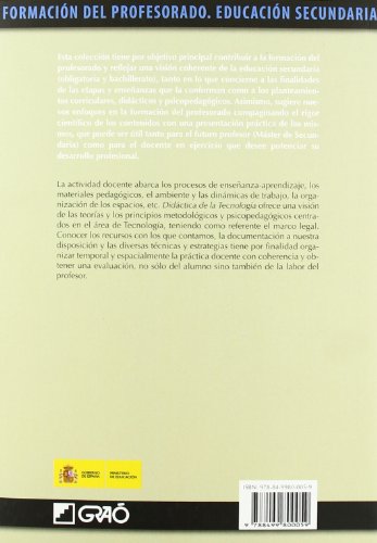 Didáctica de la Tecnología: 142 (Formacion Profesorado-E.Secun.)