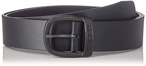 Diesel BAWRE, Cinturón para Hombre, Negro (Black T8013/Pr250), 105