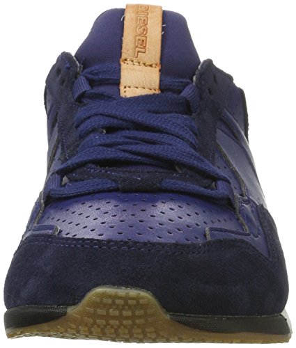 Diesel REMMI-V S-FURYY-Sneakers, Zapatillas Altas para Hombre, Azul T6012 Medieval Blue, 40 EU