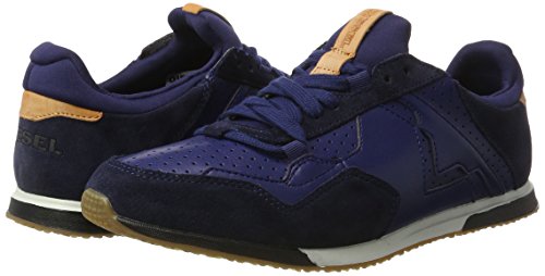 Diesel REMMI-V S-FURYY-Sneakers, Zapatillas Altas para Hombre, Azul T6012 Medieval Blue, 40 EU