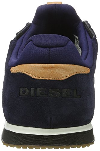 Diesel REMMI-V S-FURYY-Sneakers, Zapatillas Altas para Hombre, Azul T6012 Medieval Blue, 40 EU