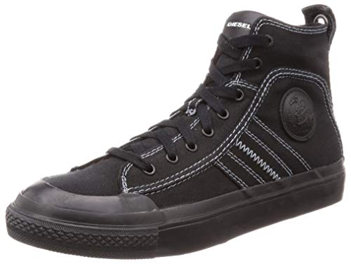 Diesel S-astico Mid Lace, Zapatillas para Hombre, Negro (Black T8013/Pr012), 39 EU