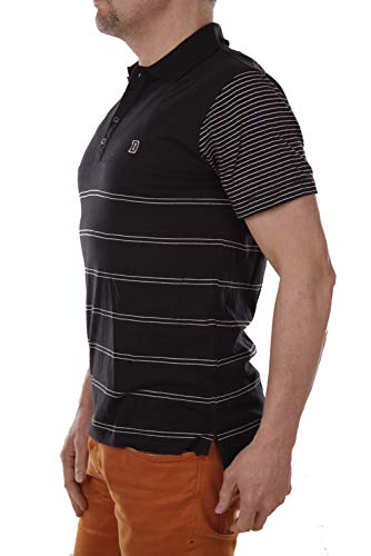 Diesel T-Mother Camicia Polo Hombre (S, Negro)