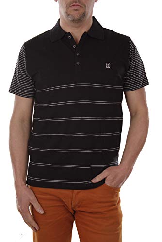 Diesel T-Mother Camicia Polo Hombre (S, Negro)