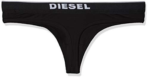Diesel UFST-STARS-THREEPACK, Tanga para Mujer, Multicolor (Black/Black/Dark Grey Melange E4372/0eauf), 36 (Talla del fabricante: Small), Pack de 3