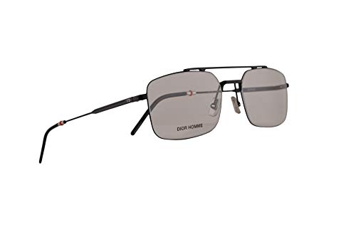 Dior Christian Homme Dior0230 Gafas 55-18-150 Negro Mate con Lentes de Muestra 003 0230