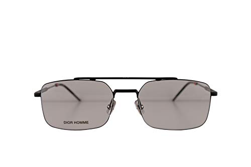 Dior Christian Homme Dior0230 Gafas 55-18-150 Negro Mate con Lentes de Muestra 003 0230