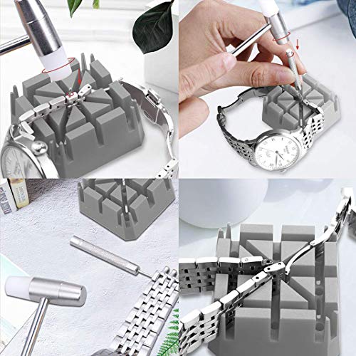 Dioxide - Kit de reparación de relojes, 150 unidades, para relojes, reparación de relojes, relojes, herramientas para reparación