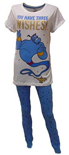 Disney Aladdin Three Wishes - Pijama para mujer Multicolor multicolor 44/46 ES
