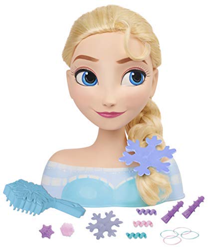 Disney Frozen - Busto peinable de Elsa con accesorios (IMC Toys 16149)