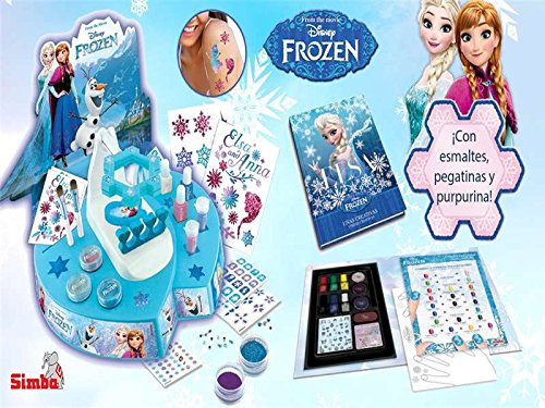Disney Frozen Salón de manicura y tatoos, unico (Simba 5953016)