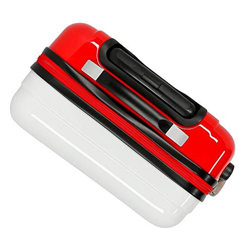 Disney Maleta de Cabina Minnie Around The World Paris 38 cm x 55 cm x 20 cm, Rojo