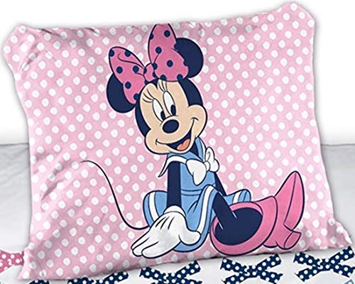 Disney Minnie Mouse 118 - Ropa de cama para cuna (100 x 135 cm)