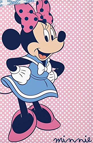 Disney Minnie Mouse 118 - Ropa de cama para cuna (100 x 135 cm)