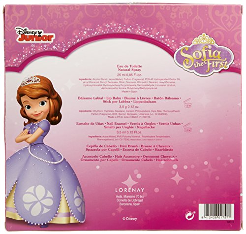 Disney - Princesa Sofia Perfume de la Caja y el Cabello - 1 Pack