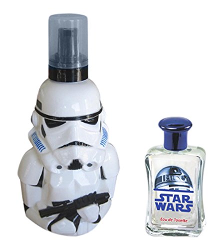Disney Star Wars Set regalo Eau De Toilette, schiuma Bagno e Shampoo, 1er Pack (1 x 2 pezzi)