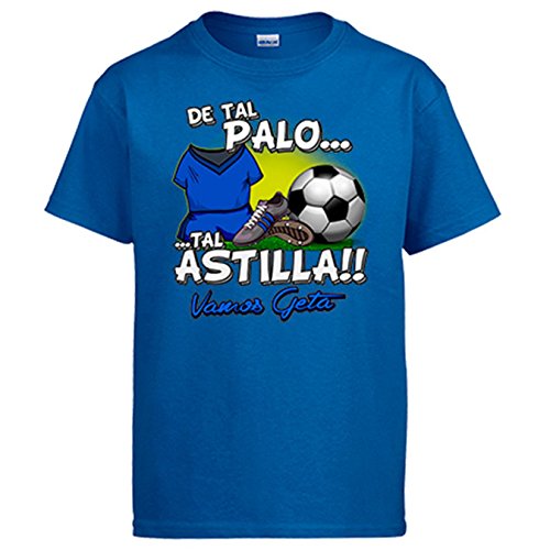 Diver Camisetas Camiseta De Tal Palo Tal Astilla Getafe fútbol - Azul Royal, 3-4 años