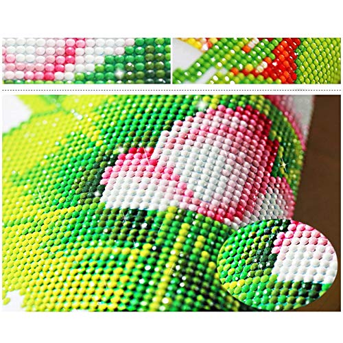 DIY 5D Kits de Pintura de Diamantes Rayo y cabina Taladro Completo Crystal Rhinestone Adultos Bordado Diamond Painting Punto Cruz Imagen Artesanía Para el Hogar Decoración Pared Regalo 40x50cm