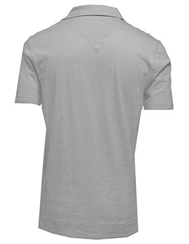 DKNY Jeans - Polo de manga corta para hombre - Gris - X-Large