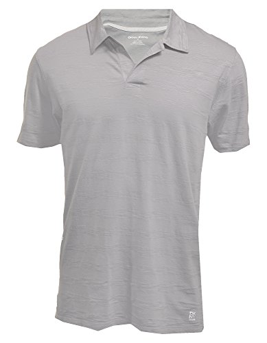 DKNY Jeans - Polo de manga corta para hombre - Gris - X-Large