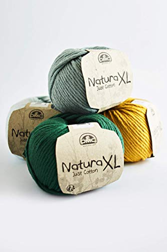 DMC Natura Hilo, 100% algodón, Color 08, XL
