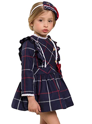 DOLCE PETIT - Vestido NIÑA Niñas Color: Marino Talla: 12