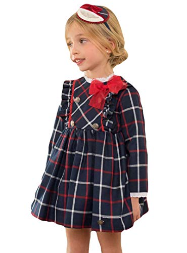 DOLCE PETIT - Vestido NIÑA Niñas Color: Marino Talla: 6