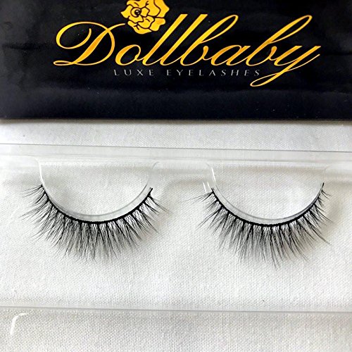 Dollbaby London Samantha' Barely There - Pestañas de visón sintético de varias capas