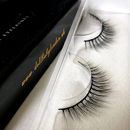 Dollbaby London Samantha' Barely There - Pestañas de visón sintético de varias capas