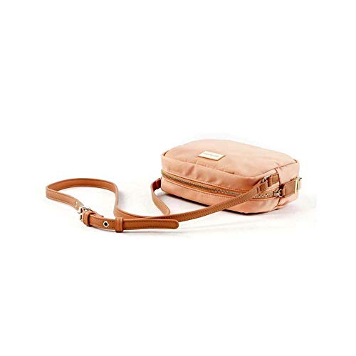 DON ALGODON Bolso bandolera Melocotón