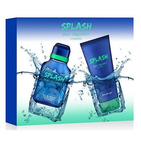 DON ALGODON SPLASH HOMBRE Eau De Toilette 100 ML + GEL 75 ML