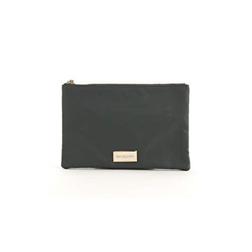 Don algodón Urban, Bolso con correa de mano Mujeres, Verde Caqui, 24x16 cm