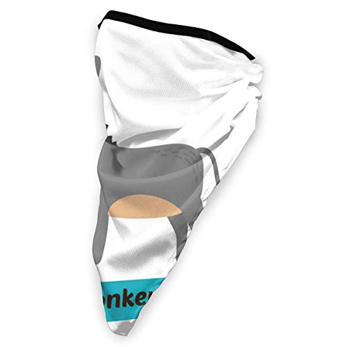 Donkey d letter cute children animal alphabet en Mascarilla para hombres y mujeres turbante al aire libre a prueba de polvo pasamontañas a prueba de viento sombrero paño protector solar bufanda