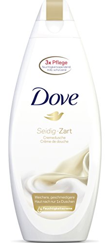 Dove Cuidado ducha sedoso suave, gel de ducha, 6 pack (6 x 250 ml)