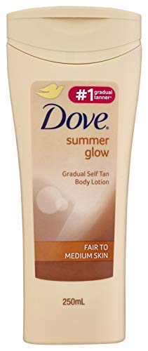 Dove Summer Glow Nourishing Loción Fair To Medium Skin - 250 ml