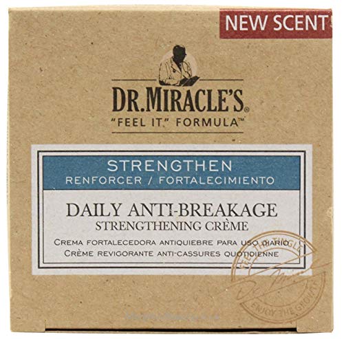 Dr. Miracles Intensive Spot Serum 4 oz, Daily Moisturizing Gro Oil 4 oz & Daily Anti Breakage Fortalecer Crema 4 oz