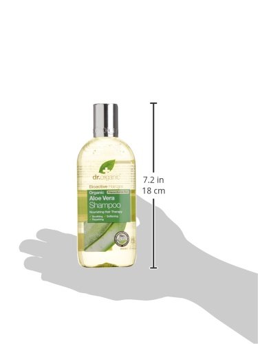 Dr. Organic, Champú - 1 unidad, 265 ml (1082-018)