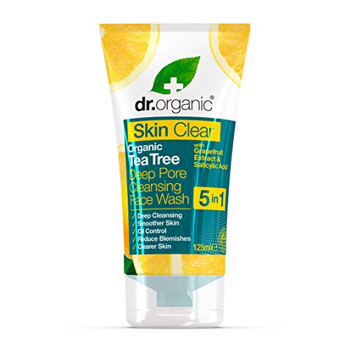 Dr. Organic Skin Clear Tea Tree Deep Pore Cleanising Face Wash