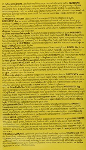 Dr. Schar Muffin Magdalenas - Paquete de 4 x 65 gr - Total: 260 gr - [Pack de 4]