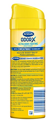Dr. Scholl's Odor-X Odor Fighting Spray Powder, 4.7 oz