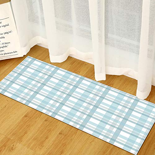 DREAMING-Sofá A Rayas, Armario, Zapatero, Tapete De Tira Larga, Tapete Antideslizante para Cocina Y Baño, Alfombra para El Hogar 60 * 90cm