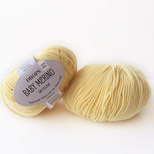 DROPS Baby Merino 04 UNI Amarillo