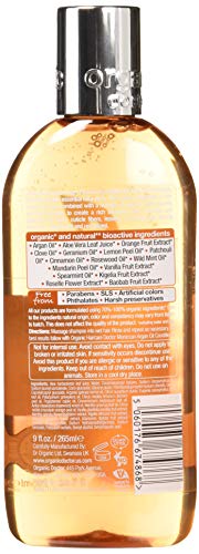 Dr.Organic Bioactive Haircare - Aceite de Argán Orgánico, Champú, 265 ml