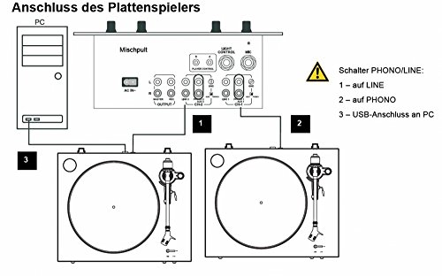 Dual DT 400 USB - Tocadiscos automático (33/45 U/min, conexión USB) negro