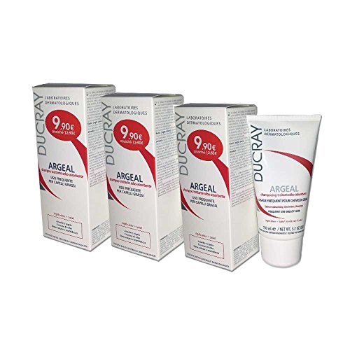 Ducray Argelial – Champú para tratamiento Sebo-equilibrante de 200 ml – Cabello graso
