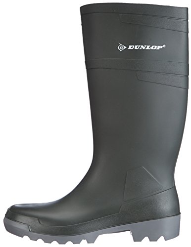 Dunlop W486711 HOBBY KNIE GROEN - Botas de agua unisex sin puntera de acero, color groen, talla 48/49