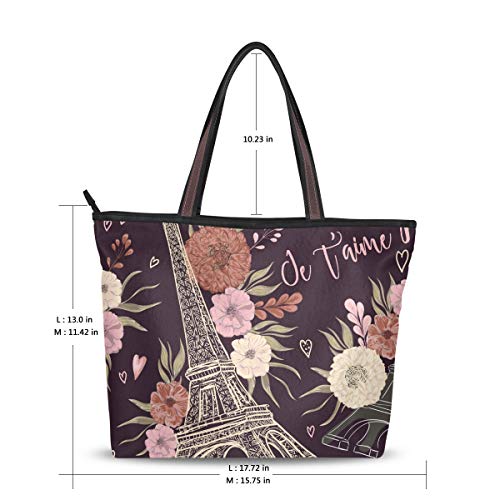 DXG1 - Bolso de tela para mujer Color-5 L