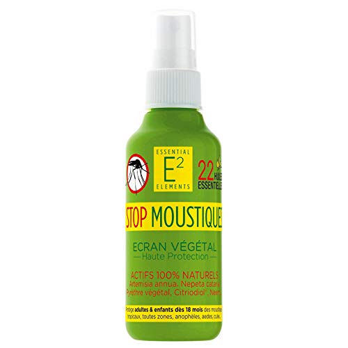 E2 Spray STOP MOSQUITOS Repelente protector & calmante 100% natural 100% eficaz
