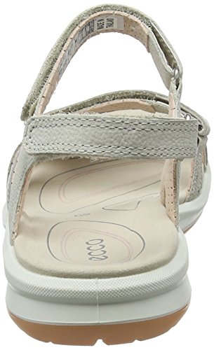 ECCO CRUISEII, Sandalias de Senderismo para Mujer, Plateado (Silver Grey/Gravel/Rose Dust 50862), 41 EU